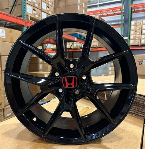 17 Inch Gloss Black 5x1143 Wheels Rims For Honda Civic Accord Cr V