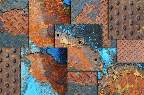 20 Rusted Metal Textures ~ Textures On Creative Market