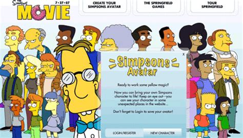 Make yourself a simpsons character. 301 Moved Permanently