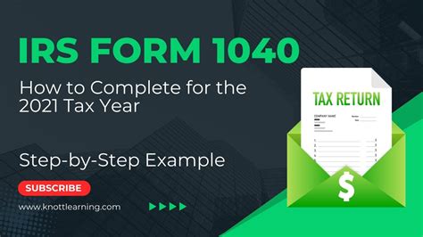 How To Fill Out Form 1040 For 2021 Step By Step Instructions Youtube