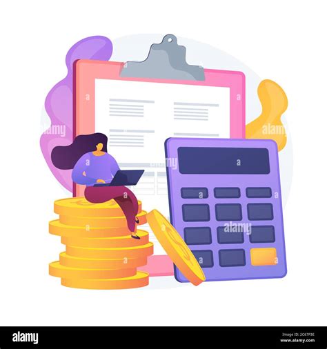 Financial Accounting Vector Concept Metaphor Stock Vector Image And Art