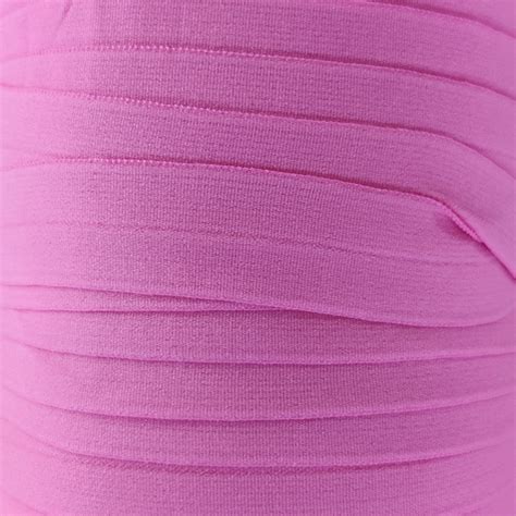 Fold Over Elastic 2cm Matte Pink