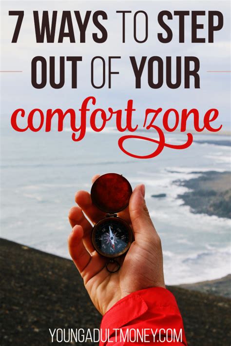 7 Ways To Step Out Of Your Comfort Zone Young Adult Money