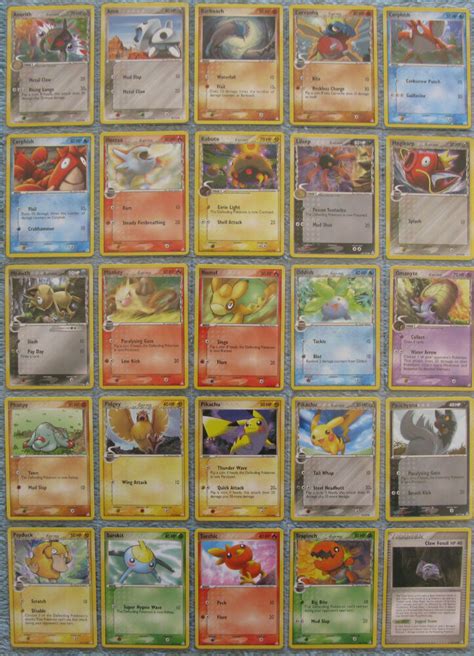 This is a list of all of the pokemon cards released in english by release date. Pokemon TCG EX Holon Phantoms Common Non-Holo Cards | eBay