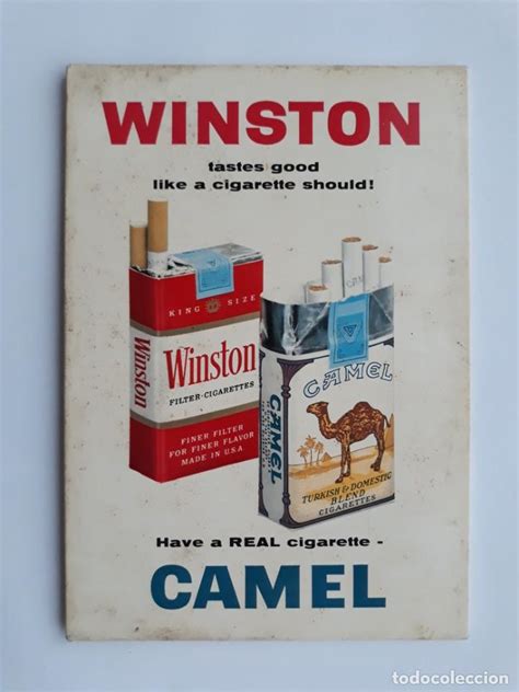 Aunque sean las principales marcas como camel, marlboro, lucky strike y asi. display, cartel publicidad tabaco cigarrillos w - Comprar ...