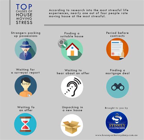 Top Causes Of House Moving Stress Visually