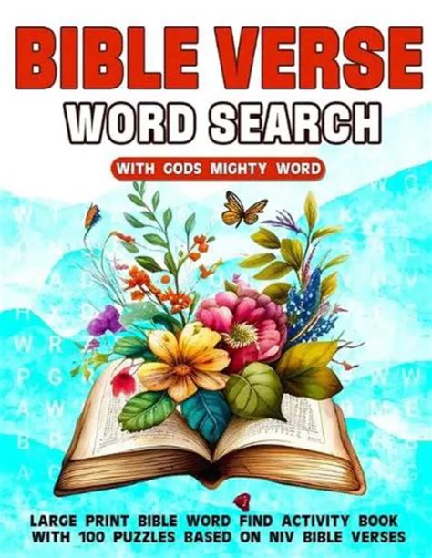 Bible Verse Word Search With Gods Mighty Word Large Print Bible Word