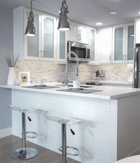 You've got a small kitchen, we've got 40+ of the best ideas to make it better. Our Small Condo Remodel Reveal | Just A Tina Bit