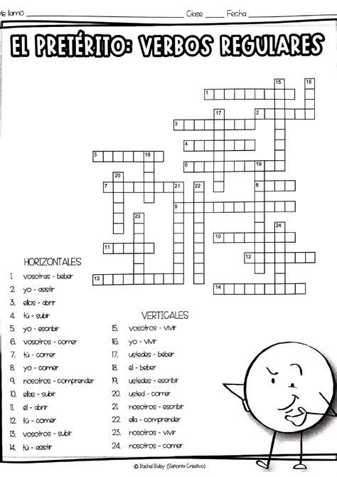 Spanish Preterite puzzle Interactive Worksheet – Edform - Worksheets