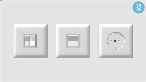 Plug And Light Switches 3d Warehouse