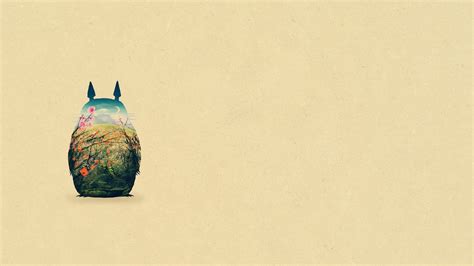 Click or touch on the image to see in full high resolution. Anime Wallpapers: My Neighbor Totoro (Wallpaper)