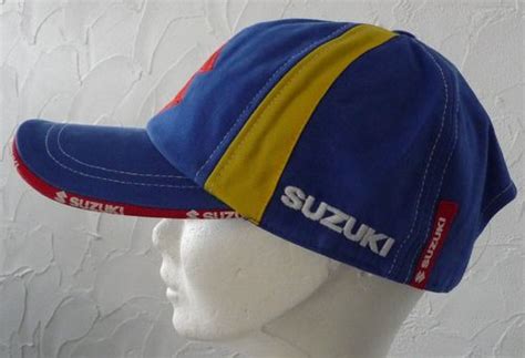 casquette suzuki racing pour adulte de la collection officielle suzuki