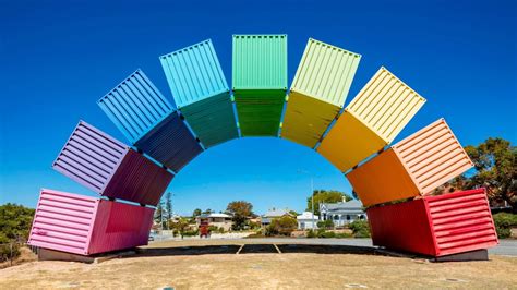 Rainbow Containers Bing Wallpaper Download