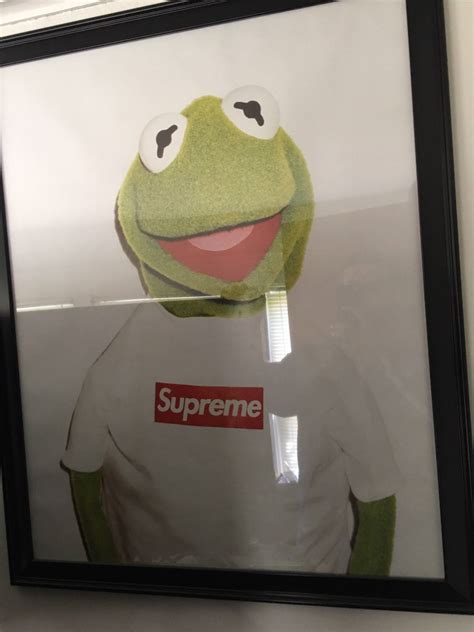 Supreme Kermit The Frog Poster Grailed