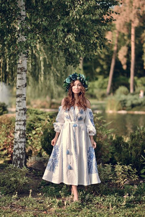 ukrainan designer brand with history unique dresses embroidery dress embroidered dress