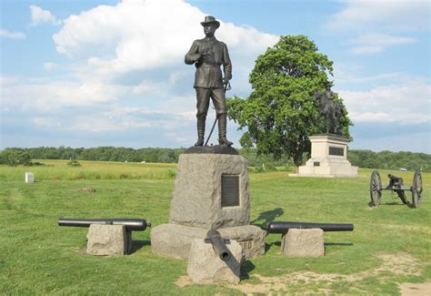 Monument To General John Buford At Gettysburg