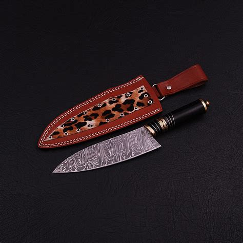 Maybe you would like to learn more about one of these? Damascus Kitchen Knife // 9886 - Black Forge Knives ...