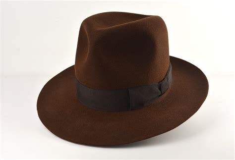 Fedora the RAIDER Brown Wide Brim Hat Men Fedora Hat for - Etsy UK
