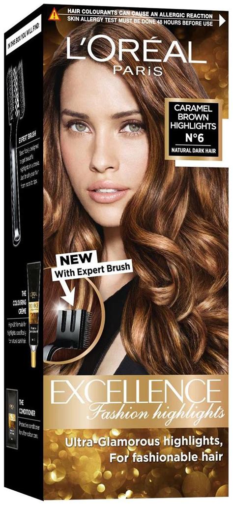 Buy Loreal Paris Excellence Fashion Highlights Hair Color Caramel Brown Online At Low Prices In