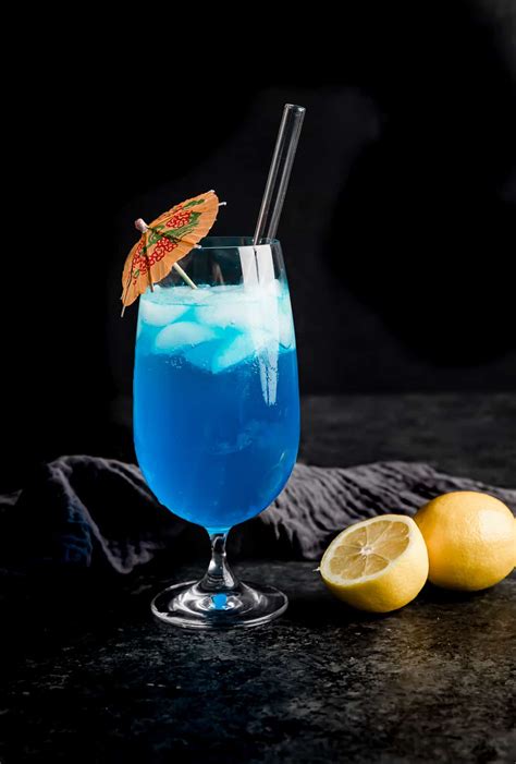 Blue Lagoon Mocktail — Salt And Baker