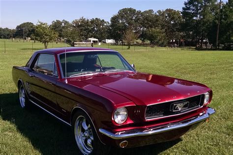 1966 Ford Mustang Custom Coupe Front 34 198847