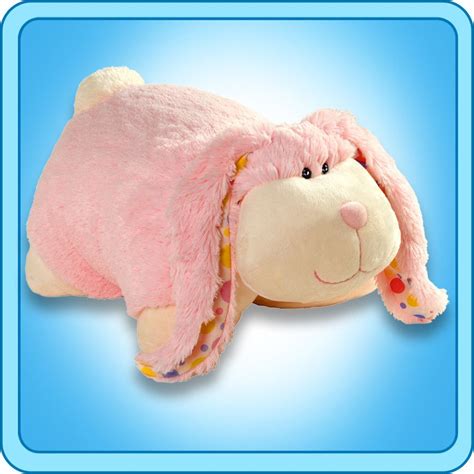 Authentic Pillow Pets Cuddly Bunny Pink Small 11 Plush Toy T