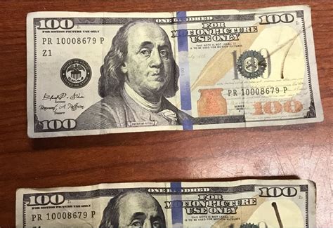 Counterfeit ‘motion Picture Use 100 Bills Surface In Danville Local