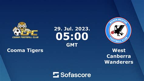 Cooma Tigers Vs West Canberra Wanderers Live Score H2h And Lineups