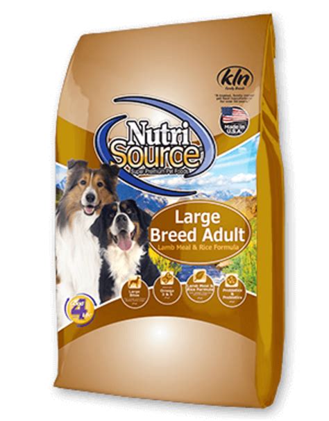 Nutrisource Dog Food Large Breed Adult Pawtopia Your Pets Nutritionist