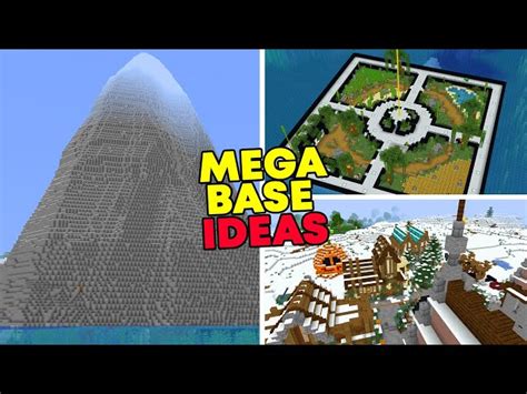 5 Best Minecraft Mega Base Ideas 2021