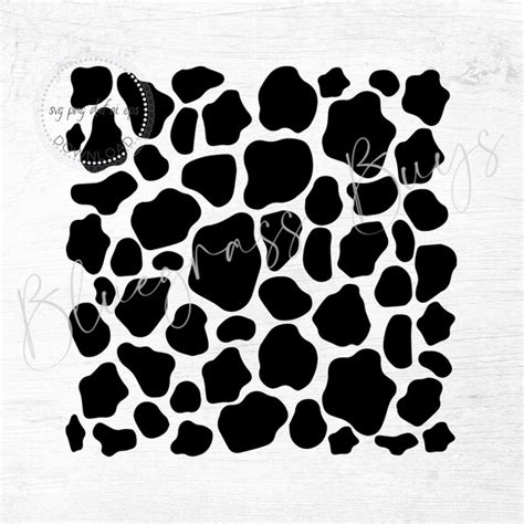 Cow Print Svg Cow Pattern Svg Cow Print Pattern Cut File Etsy Finland