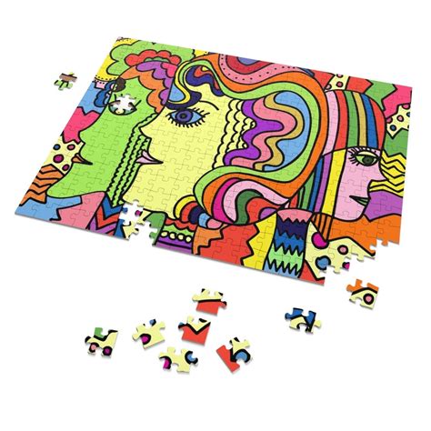 252 Piece Puzzle Unique T Puzzle Original Art Puzzle By Etsy