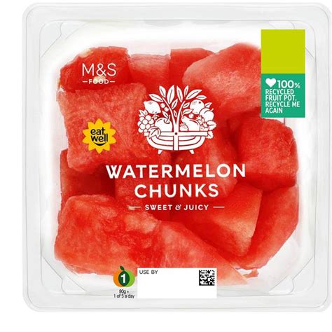 Mands Watermelon Chunks Ocado