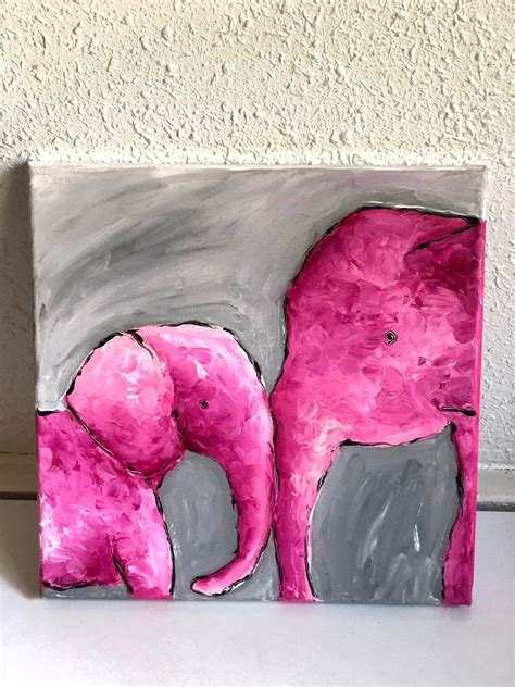 Excited To Share This Item From My Etsy Shop Elephants Acrylic