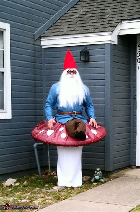 How To Make A Garden Gnome Halloween Costume Bodes Blog