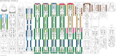 Msc Meraviglia Deck 11 Deck Plan Tour
