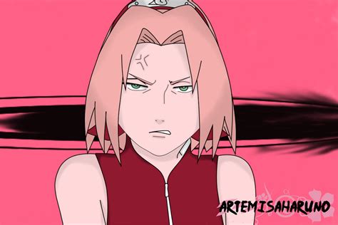 Sakura Angry By Artemisaharuno On Deviantart