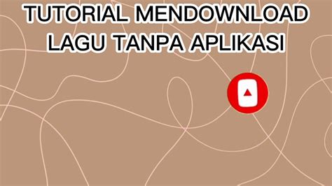 ⏩ simak tutorial simak tutorial lengkapnya di bawah ini. CARA MENDOWNLOAD LAGU ATAU AUDIO KE MUSIK TANPA APLIKASI - YouTube