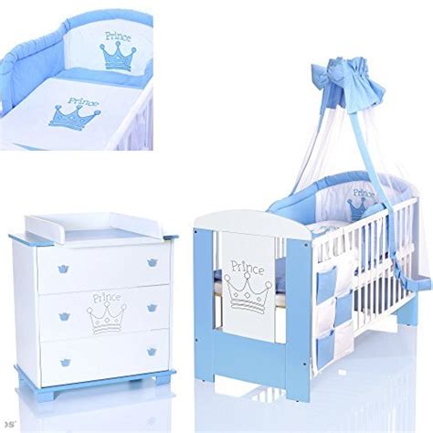 Folgende 5 fehler sollten sie unbedingt vermeiden damit sie mit ihrer matratze lange freude haben. PRINZ blau Babyzimmer Möbel Komplettset für Jungs mit ...