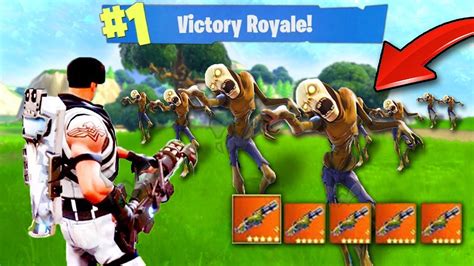 New Zombies Game Mode Fortnite Battle Royale Youtube