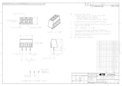 1546216 Drawing Datasheet By Te Connectivity Amp Connectors Digi Key