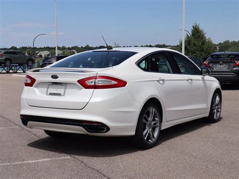 Pre Owned 2013 Ford Fusion Titanium 4d Sedan In Highlands Ranch P8028a