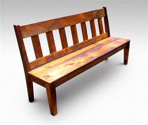 Wooden Bench With Back Ideas On Foter