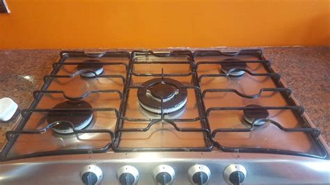 Belling stainless steel 5 burner gas hob | in Newcastle, Tyne and Wear
