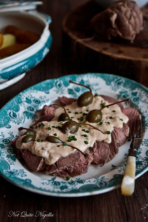 Veal Recipes Vitello Tonnato Not Quite Nigella
