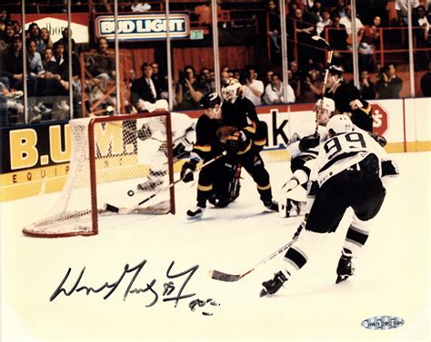 Lot Detail Wayne Gretzky Rare Signed And Inscribed 802 Goal 8 X 10