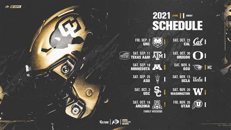 Pac 12 Releases League Schedules Cus 2021 Slate Now Complete Pac 12