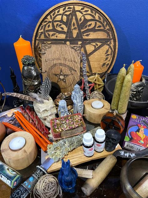Witch Starter Kit Wiccan Altar For Beginners Witchcraft Kit Etsy