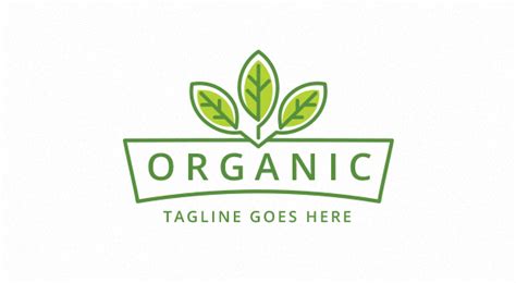Organic - Leaves Logo - Logos & Graphics Good for stamps, logos, for packaging and labels.