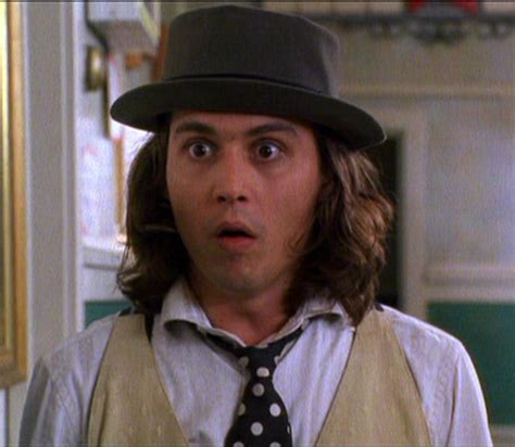 Once benny realizes joon and sam have started a relationship, he kicks sam out of the house. benny and joon caps - Johnny Depp Image (10873000) - Fanpop